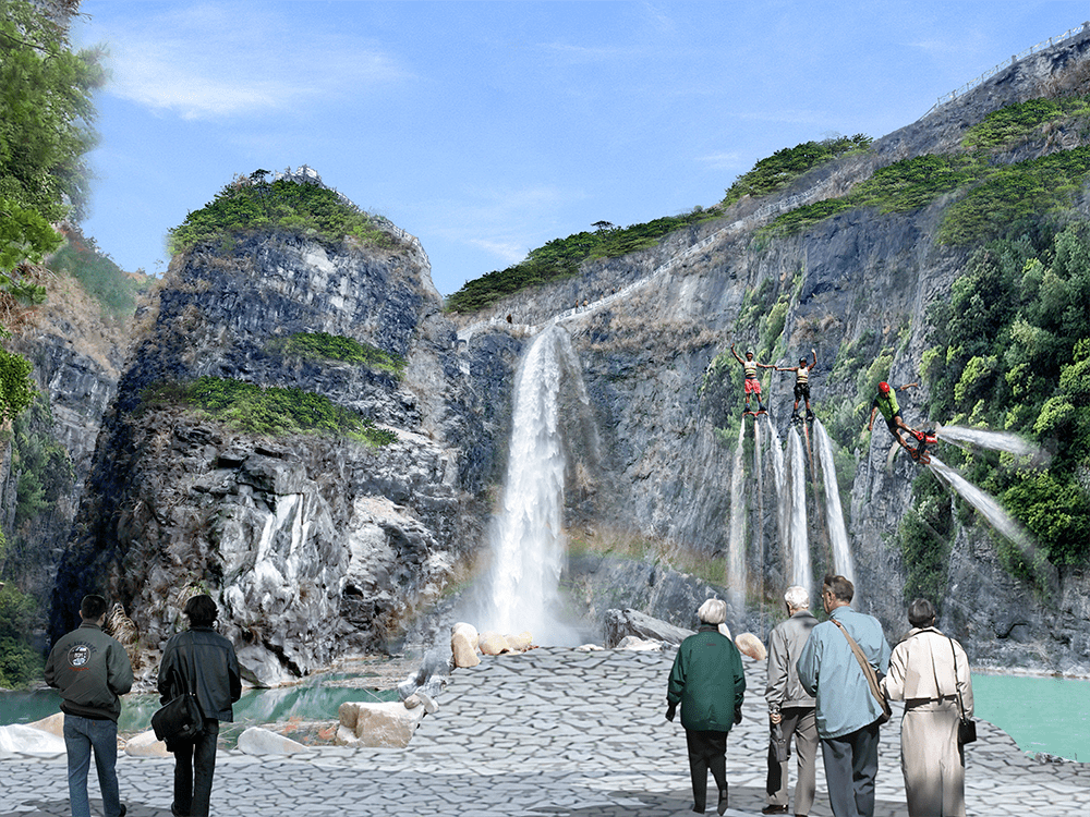 开园！仕阳镇矿坑冰城景区试营业，开启冬季旅游新体验